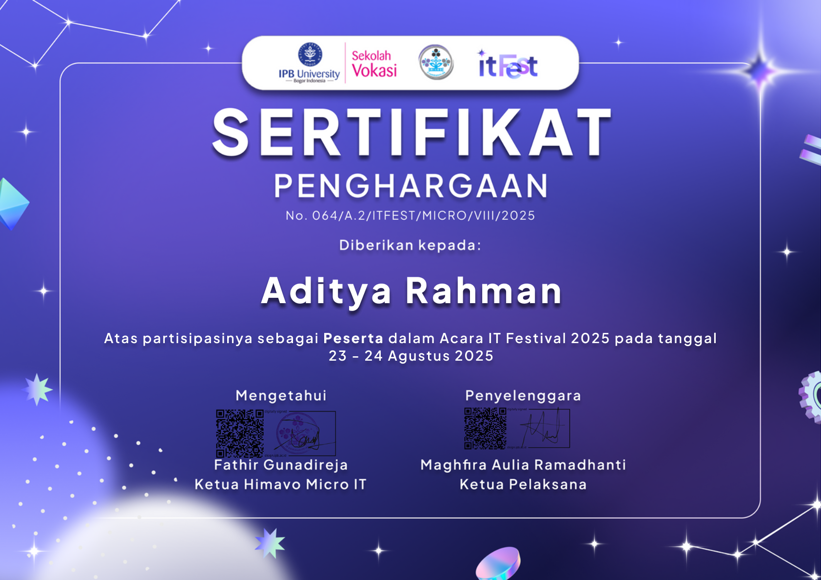 Peserta IT Festival 2025
